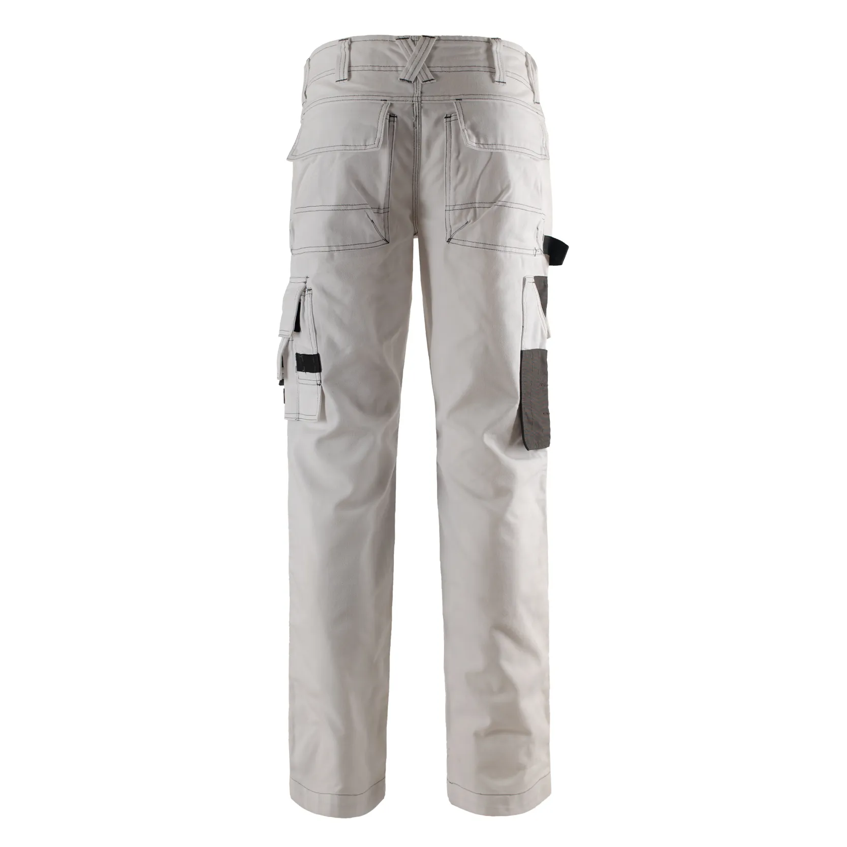 Men’S Construction Work Utility Cargo Pant Cordura Reinforcement Knee Pad Pockets