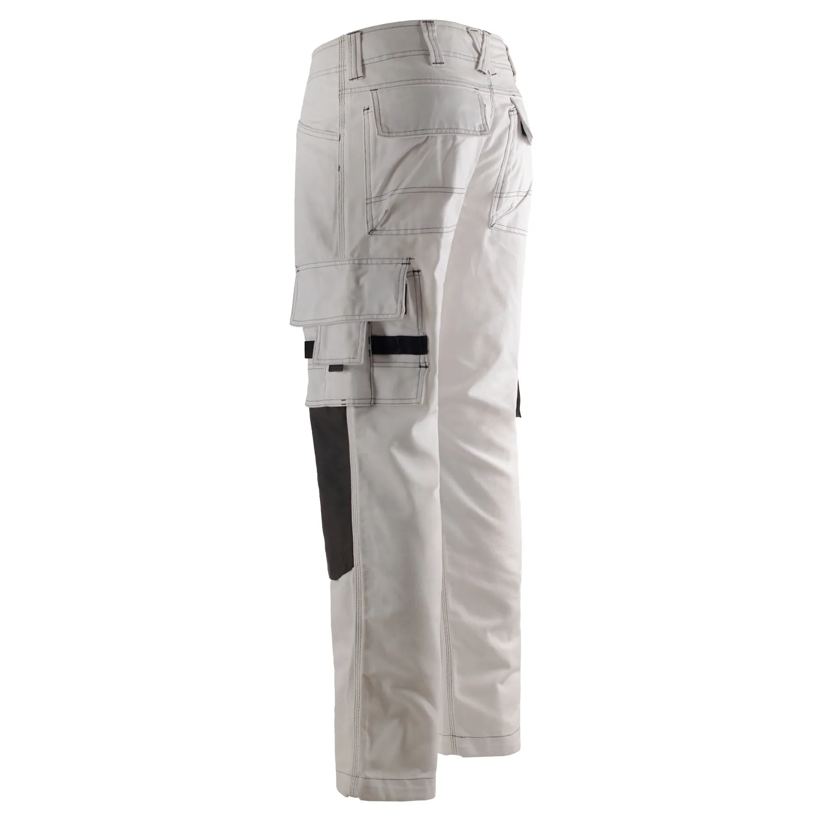 Men’S Construction Work Utility Cargo Pant Cordura Reinforcement Knee Pad Pockets