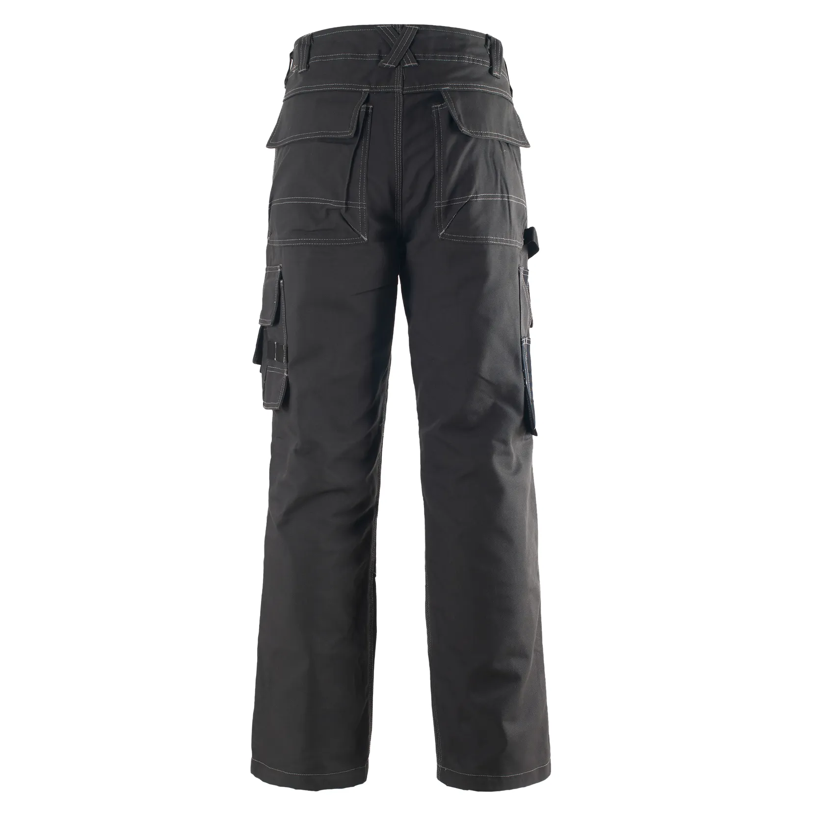 Men’S Construction Work Utility Cargo Pant Cordura Reinforcement Knee Pad Pockets